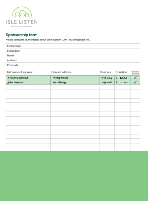 Sponsor Form