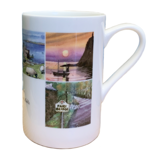 Manx Scenes China Mug (South & West)